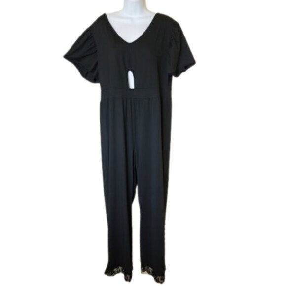 Black Jumpsuit Size 2XL but fits 1XL - Picture 1 of 3